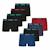 Lot de 8 boxers garçon my petit prix Noir-marine-gris-bleu+Noir-noir-noir-noir-noir-bleu-bleu-rouge 4 - vertbaudet enfant 