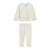 Ensemble bébé gilet et pantalon en tricot colette Ecru 2 - vertbaudet enfant 