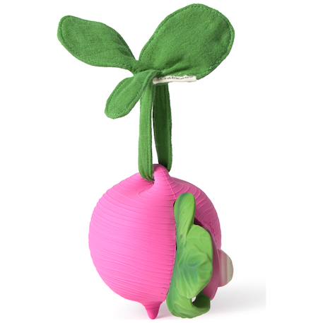 Range sucette ramona le radis Rose, vert 4 - vertbaudet enfant 
