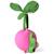 Range sucette ramona le radis Rose, vert 4 - vertbaudet enfant 