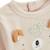 Ensemble bébé t-shirt et short en gaze de coton mini rêve Beige 3 - vertbaudet enfant 