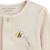 Ensemble bébé gilet et pantalon à pied en velours eden Beige 3 - vertbaudet enfant 