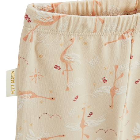Lot de 2 pyjamas courts enfant 2 pièces poésie d'été Vanille 4 - vertbaudet enfant 