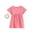 Robe enfant en gaze de coton + chouchou anaelle Rose 2 - vertbaudet enfant 