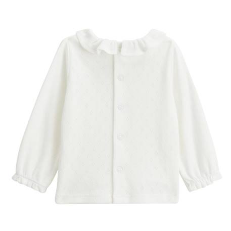 Ensemble salopette bébé en molleton et t-shirt miss chatchatchat Rose 6 - vertbaudet enfant 
