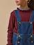 Robe tablier en denim fille Denim brut 3 - vertbaudet enfant 