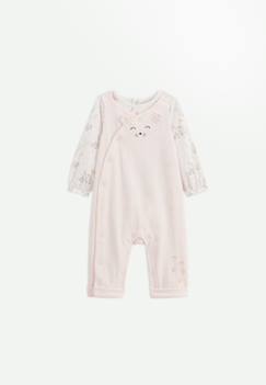 -Ensemble salopette bébé et t-shirt badian