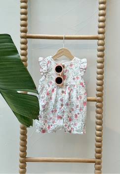 Barboteuse bébé en gaze de coton anaelle  - vertbaudet enfant