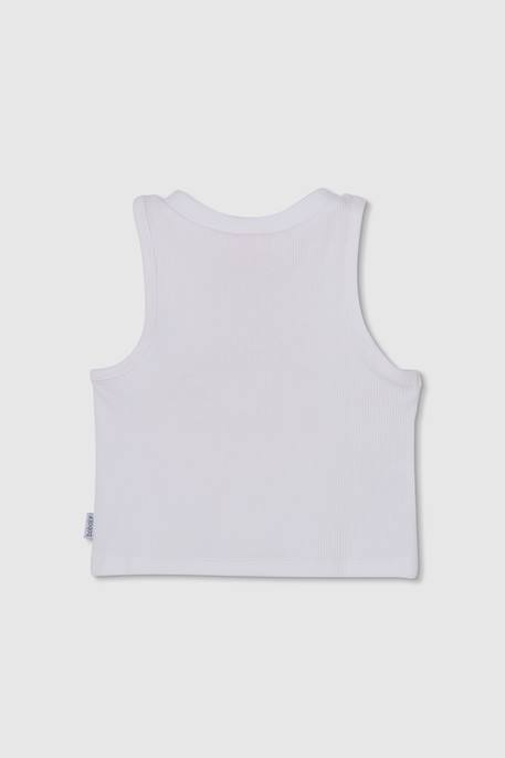Top  basique Blanc 2 - vertbaudet enfant 