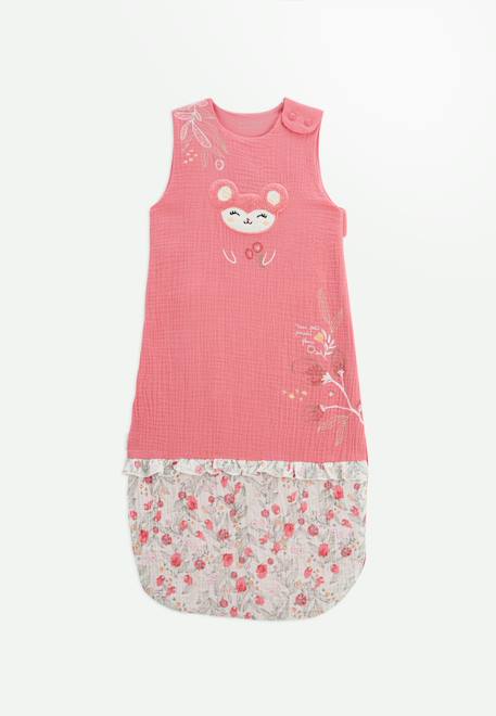 Gigoteuse été en gaze de coton anaelle Rose 1 - vertbaudet enfant 