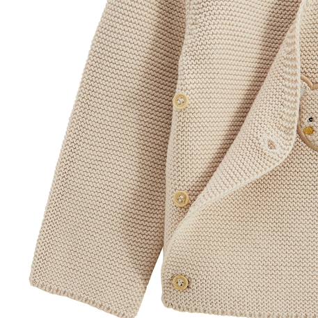 Ensemble bébé gilet et pantalon en tricot mini rêve Beige 3 - vertbaudet enfant 