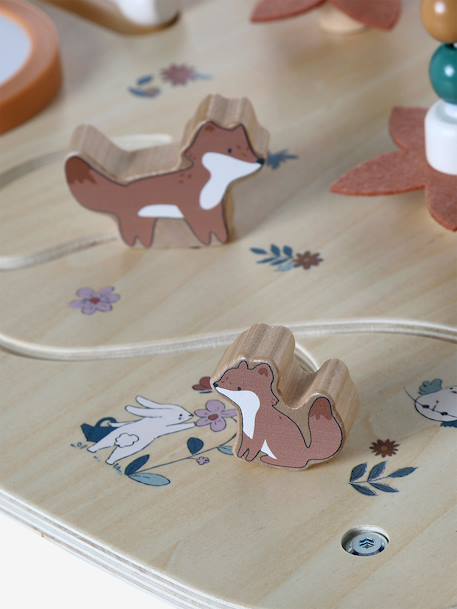 Table d'activités en bois FSC® Rétro Flower+Tanzanie 8 - vertbaudet enfant 