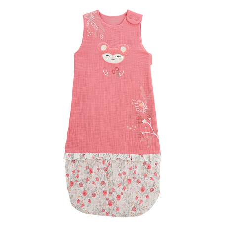 Gigoteuse été en gaze de coton anaelle Rose 2 - vertbaudet enfant 