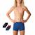 Lot de 8 boxers garçon my petit prix Noir-marine-gris-bleu+Noir-noir-noir-noir-noir-bleu-bleu-rouge 7 - vertbaudet enfant 