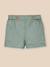 Short en lin et coton bébé Celadon 1 - vertbaudet enfant 