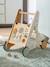Chariot de marche avec freins en bois FSC® Cherry+Green Forest+Tanzanie 19 - vertbaudet enfant 