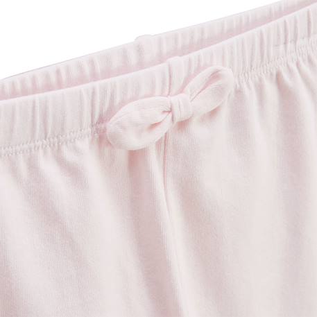 Ensemble bébé t-shirt en pointelle et legging badian Ecru 4 - vertbaudet enfant 