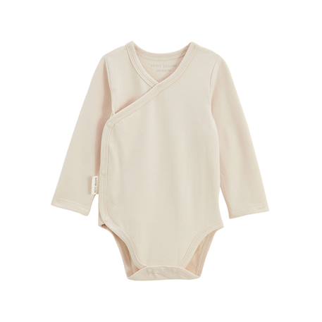Lot de 5 bodies bébé manches longues ouverture croisée mini rêve Ecru 6 - vertbaudet enfant 