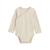 Lot de 5 bodies bébé manches longues ouverture croisée mini rêve Ecru 6 - vertbaudet enfant 