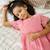 Robe enfant en gaze de coton + chouchou anaelle Rose 4 - vertbaudet enfant 