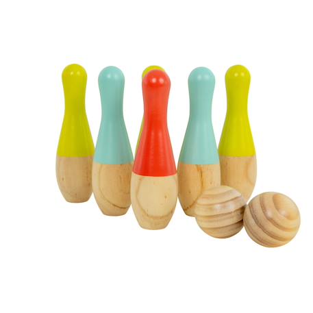 Quilles extérieures  bois fsc® Multi couleur 4 - vertbaudet enfant 
