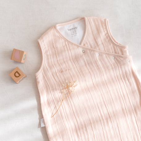 Gigoteuse jambes séparables été  - tog 0.5 swaddle Amande+Pumpkin+Rosa 15 - vertbaudet enfant 