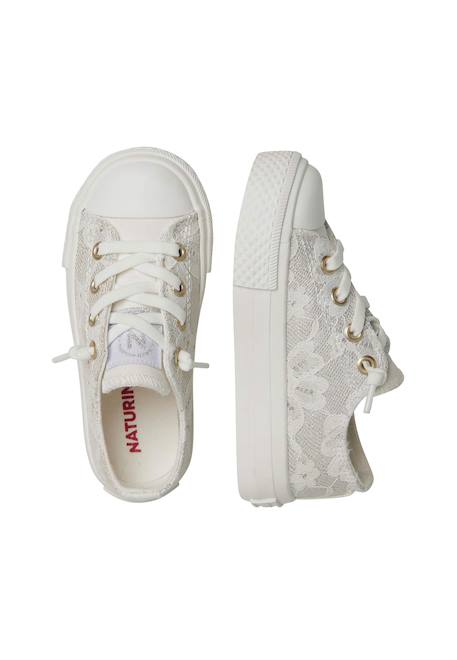 Baskets en tissu ayasy. Blanc- 4 - vertbaudet enfant 