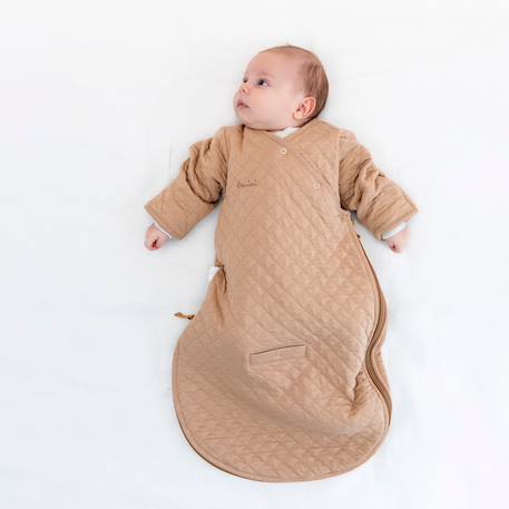 Gigoteuse avec moufles mi-saison  - tog 1.5 matelassé confort Beige+Blush+Brick+Cream+Green+Lunar+Mix grey+Mix tender+Stone+Vintage 5 - vertbaudet enfant 