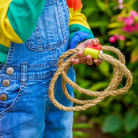 Jeu de lancer anneaux  bois fsc® Multi couleur 5 - vertbaudet enfant 