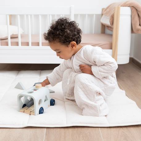 Gigoteuse jambes séparables mi-saison  - tog 1.5 matelassé confort Beige+Blush+Brick+Cream+Green+Lunar+Mix grey+Mix tender+Stone+Vintage 45 - vertbaudet enfant 