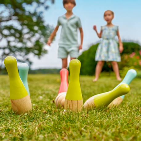 Quilles extérieures  bois fsc® Multi couleur 3 - vertbaudet enfant 