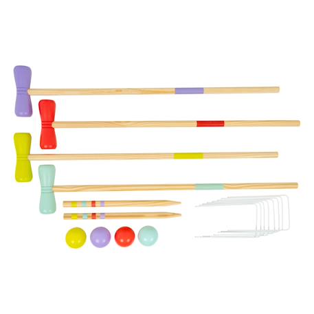 Jeu de croquet  bois fsc® Multi couleur 3 - vertbaudet enfant 