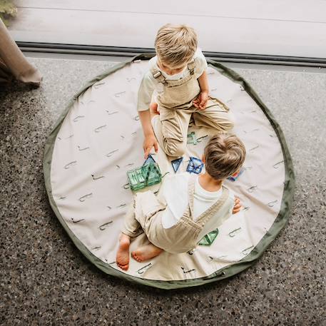 Tapis et sac de rangement croco Vert 6 - vertbaudet enfant 