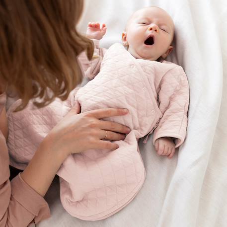 Gigoteuse avec moufles mi-saison - tog 1.5 matelassé confort Beige+Blush+Cream+Ficelle+Glacier+Lunar+Mix grey+Mix tender 8 - vertbaudet enfant 