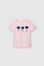 T-shirt fille coton Rose 1 - vertbaudet enfant 