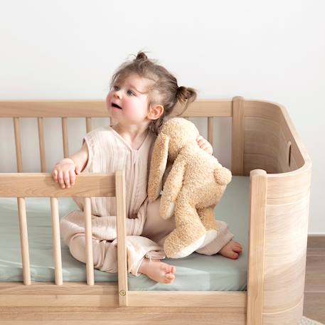 Gigoteuse jambes séparables été  - tog 0.5 gaze douce d'été Ficelle+Glacier+Rosa 3 - vertbaudet enfant 