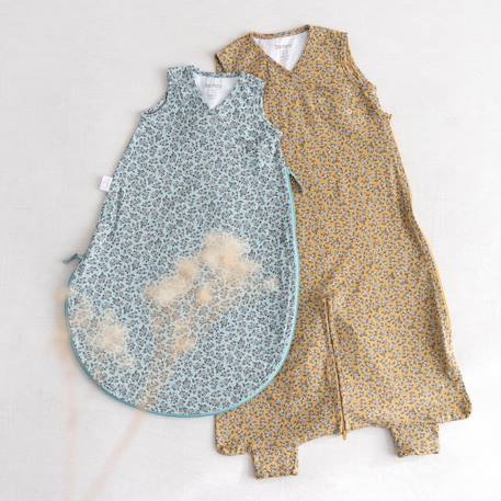 Gigoteuse sans manches été  - tog 0.5 jersey Art deco+Dots ecru+Flamingo+Heidi carmin+Heidi ocre+Heidi opalin+Mario turquoise+Mini lunar+Mini pudding+Mini stone+Mix grey+Piuma ecru+Stars ecru+Wouff noisette+Wouff spinach 34 - vertbaudet enfant 