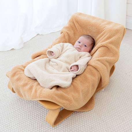 Gigoteuse avec moufles hiver  - tog 2.5 chaud tout doux Blush+Grizou+Lunar+Marshmallow+Natural+Noisette+Pudding+Sesame+Stone+Vintage 20 - vertbaudet enfant 
