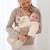 Gigoteuse avec moufles hiver  - tog 2.5 chaud tout doux Blush+Grizou+Lunar+Marshmallow+Natural+Noisette+Pudding+Sesame+Stone+Vintage 22 - vertbaudet enfant 