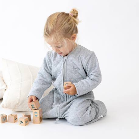 Gigoteuse jambes séparables mi-saison  - tog 1.5 matelassé confort Beige+Blush+Brick+Cream+Green+Lunar+Mix grey+Mix tender+Stone+Vintage 39 - vertbaudet enfant 