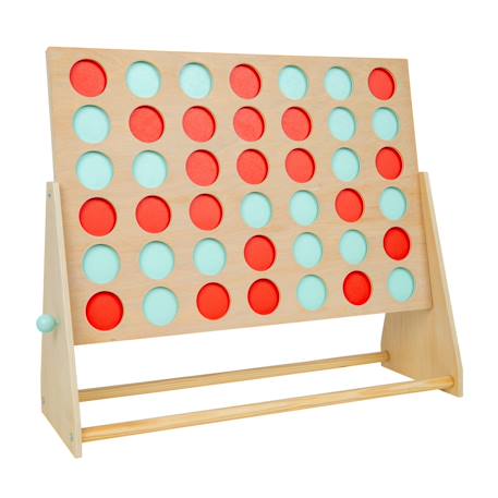 Puissance 4 géant  bois fsc® Multi couleur 1 - vertbaudet enfant 