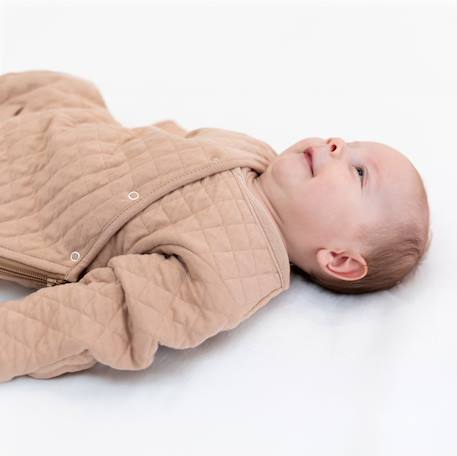 Gigoteuse avec moufles mi-saison  - tog 1.5 matelassé confort Beige+Blush+Brick+Cream+Green+Lunar+Mix grey+Mix tender+Stone+Vintage 4 - vertbaudet enfant 