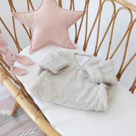 Gigoteuse avec moufles hiver  - tog 2.5 chaud tout doux Blush+Grizou+Lunar+Marshmallow+Natural+Noisette+Pudding+Sesame+Stone+Vintage 45 - vertbaudet enfant 
