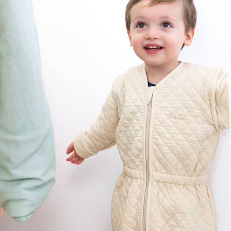 Gigoteuse jambes séparables mi-saison  - tog 1.5 matelassé confort Beige+Blush+Brick+Cream+Green+Lunar+Mix tender+Stone+Vintage 23 - vertbaudet enfant 