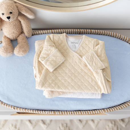 Gigoteuse avec moufles mi-saison - tog 1.5 matelassé confort Beige+Cream+Lunar+Mix grey+Mix tender 9 - vertbaudet enfant 