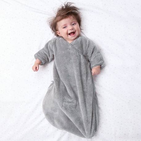 Gigoteuse avec moufles hiver  - tog 2.5 chaud tout doux Blush+Grizou+Lunar+Marshmallow+Natural+Noisette+Pudding+Sesame+Stone+Vintage 10 - vertbaudet enfant 