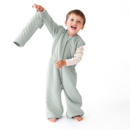 Gigoteuse jambes séparables mi-saison  - tog 1.5 matelassé confort Beige+Blush+Brick+Cream+Green+Lunar+Mix tender+Stone+Vintage 33 - vertbaudet enfant 