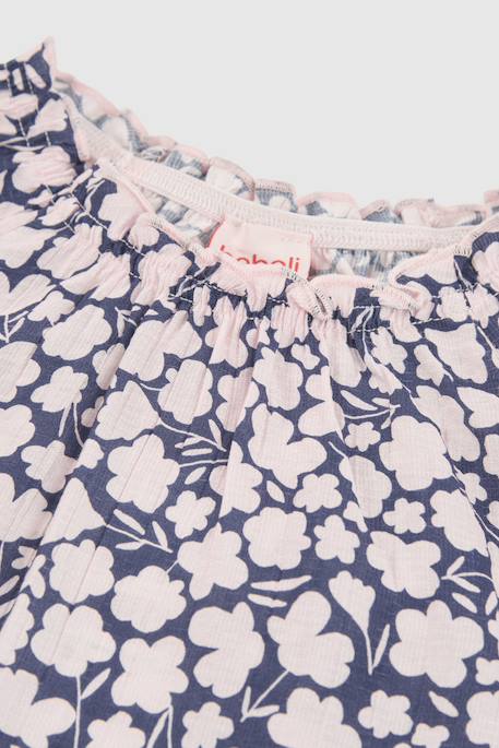 Blouse fille imprimé fleurs Multicolore 3 - vertbaudet enfant 