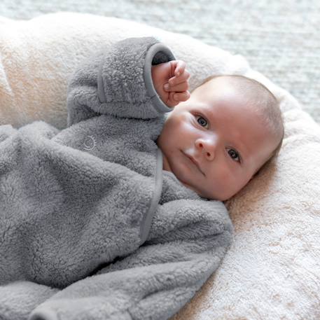 Gigoteuse avec moufles hiver  - tog 2.5 chaud tout doux Blush+Grizou+Lunar+Marshmallow+Natural+Noisette+Pudding+Sesame+Stone+Vintage 8 - vertbaudet enfant 