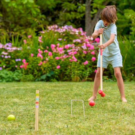 Jeu de croquet  bois fsc® Multi couleur 4 - vertbaudet enfant 